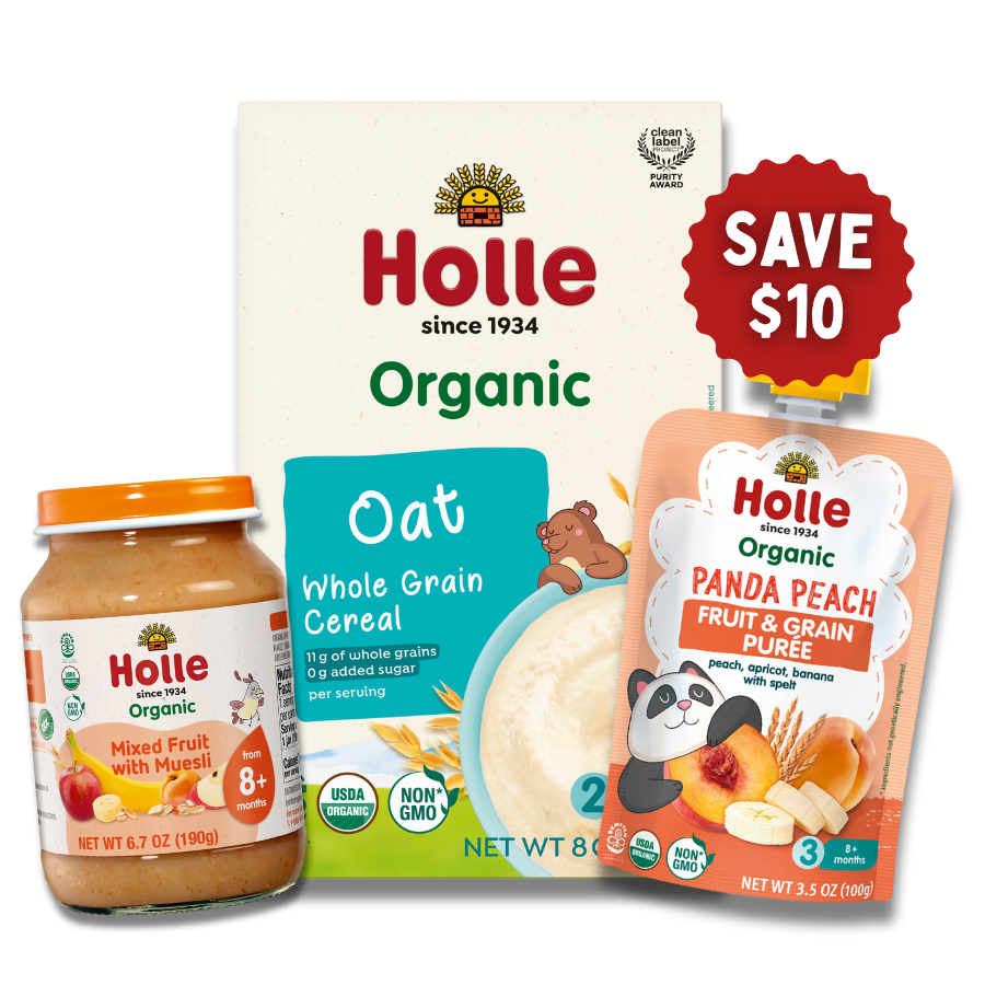 Holle Organic Fruit & Grain Variety Bundle - (24 pack) - Baby Food