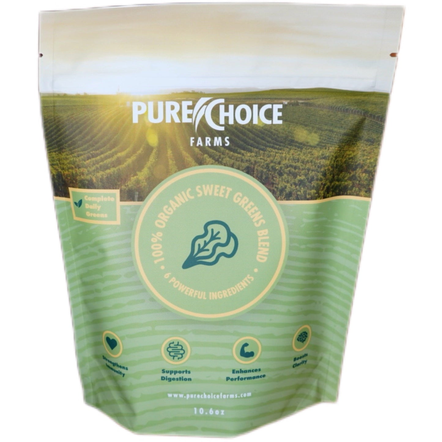 Pure Choice Farms Sweet Greens & Organic Tropics Shake Powder - (Various Size Bags)