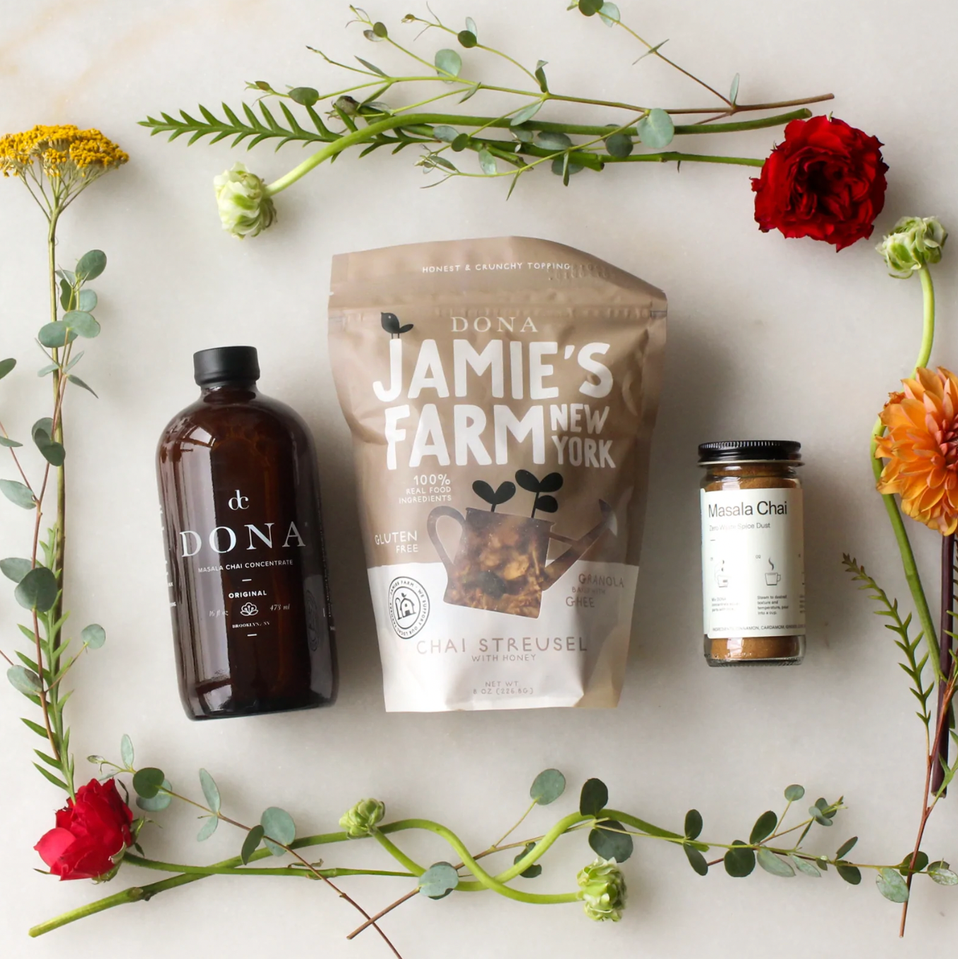 Jamie’s Farm Chai Streusel Granola with Honey - (Various Size Packages) - Cereal & Granola