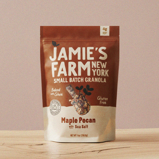 Jamie’s Farm Maple Pecan Granola with Sea Salt - (Various Size Packages) - Cereals & Granolas