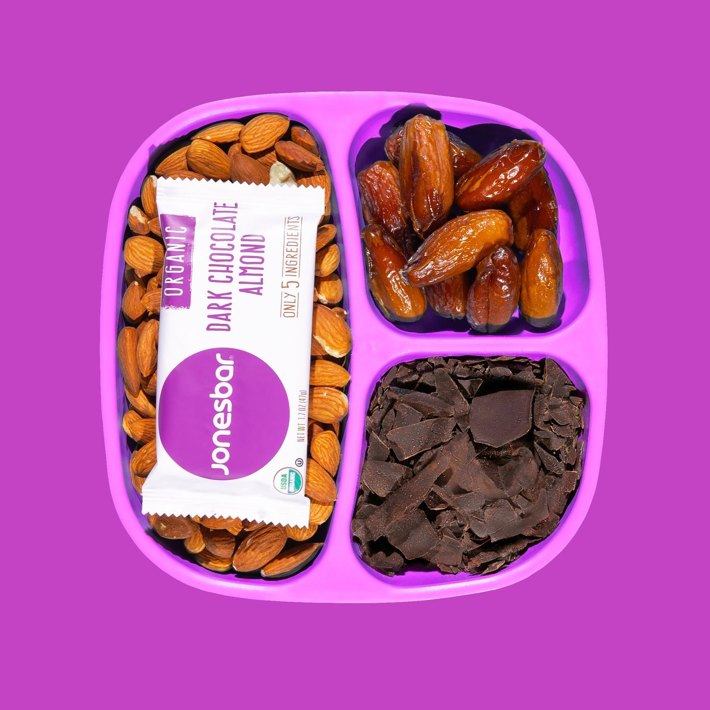 Jonesbar Chocolate Lovers Variety Pack - Box of 12 - Snack Bar