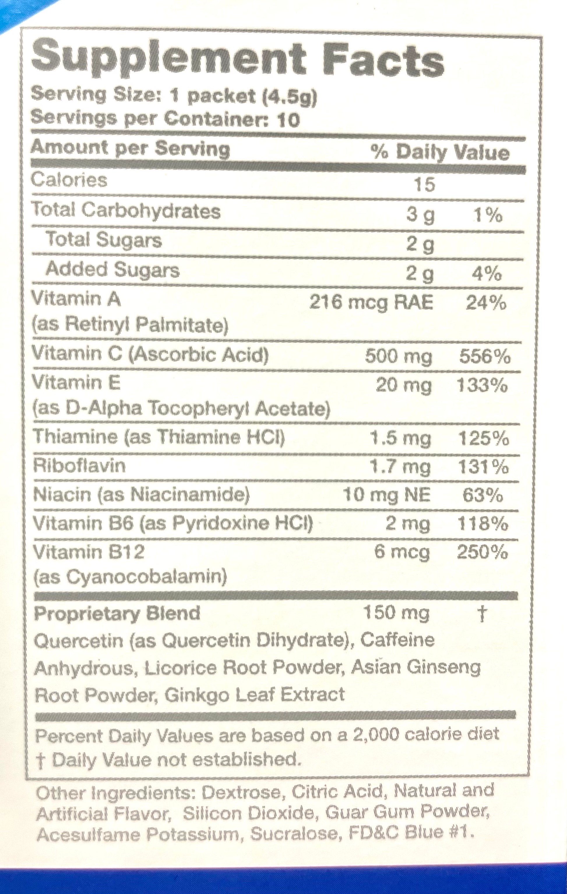 Jump Start Energy Drink Mix - Drinks