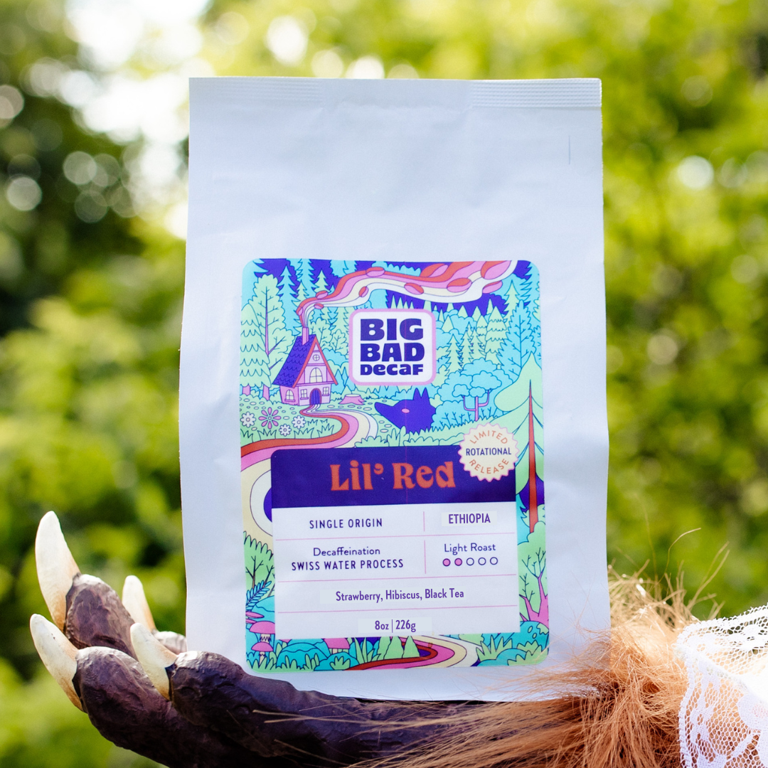Lil’ Red | Decaf Single Origin | Ethiopia Natural | Swiss Water Process Decaffeinated