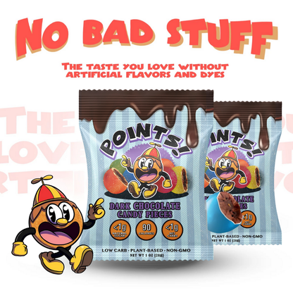 Low Glycemic Peanut + Dark Chocolate
