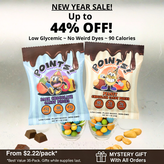 Low Glycemic Peanut + Dark Chocolate