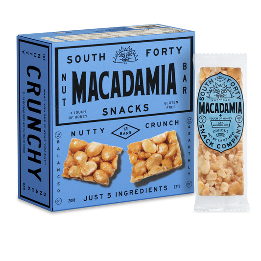 Macadamia 12-Pack - Crunchy Nut Bars