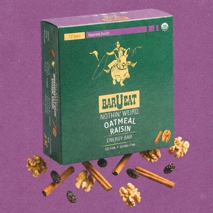Oatmeal Raisin BOX - 12 Bar Box - Bars