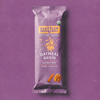 Oatmeal Raisin BOX - 12 Bar Box - Bars