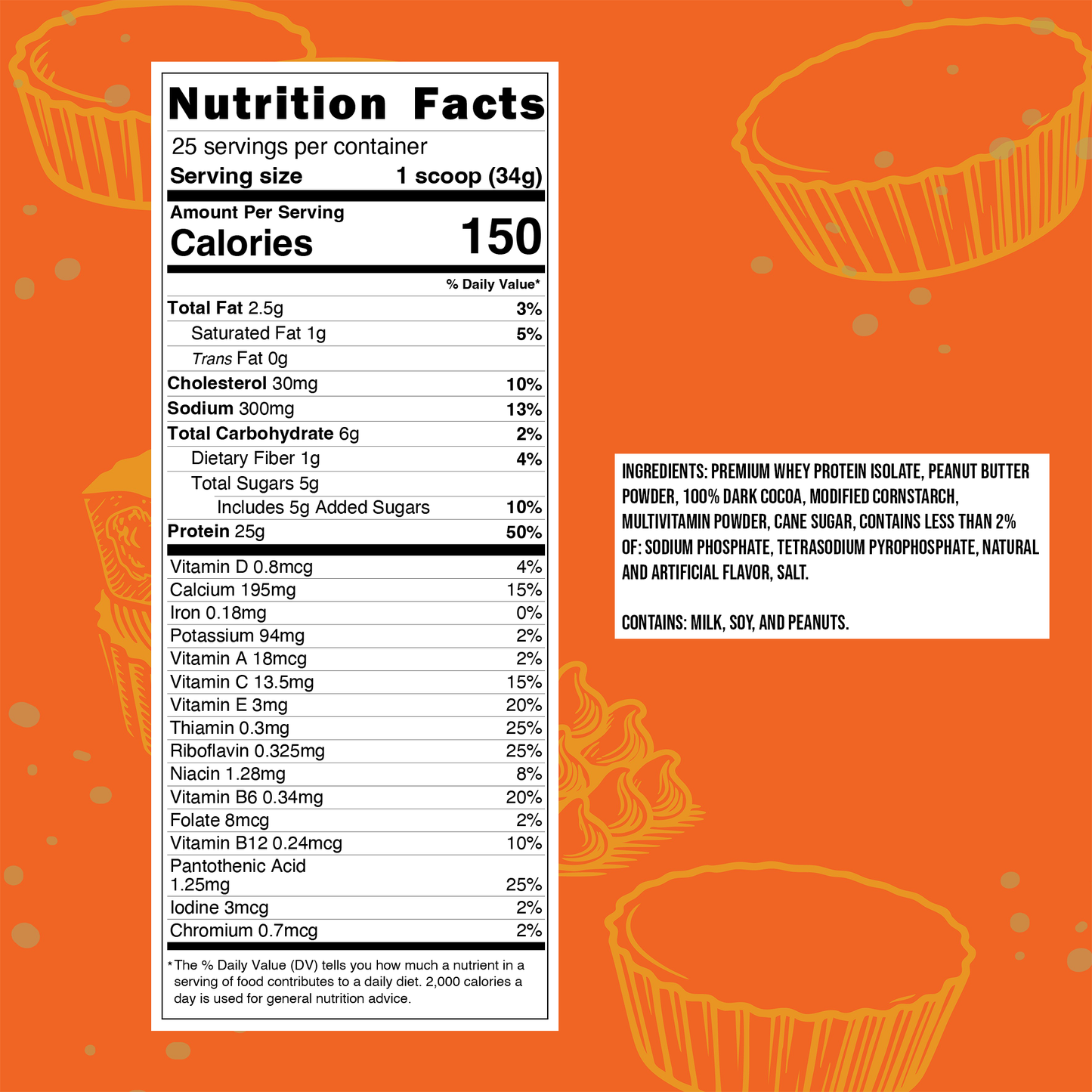 Oriion Whey Protein Powder - (Various flavors and package sizes) - Whey Protein