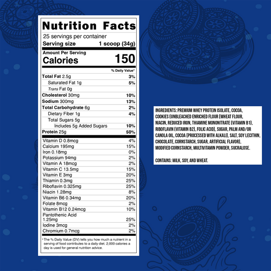 Oriion Whey Protein Powder - (Various flavors and package sizes) - Whey Protein