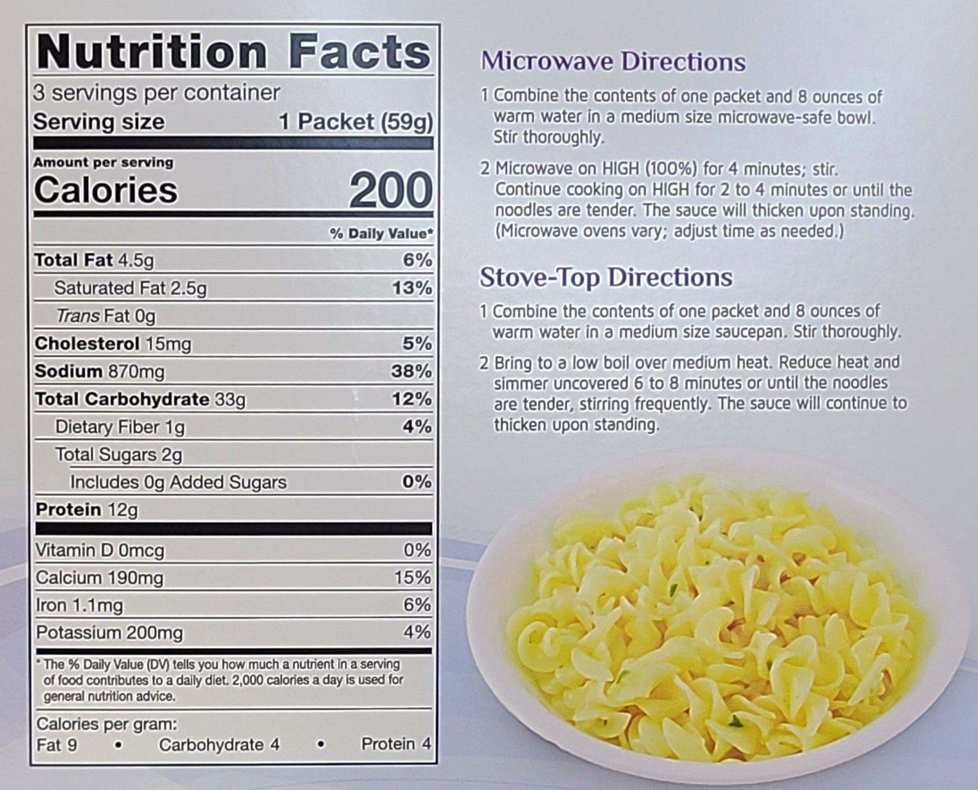Pasta Alfredo - Foods