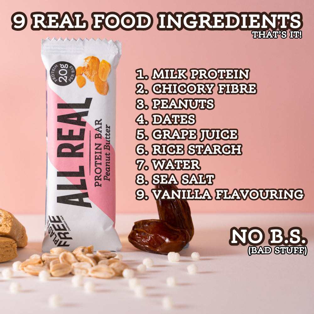 Peanut Butter Protein Bar 50g x 12 bars - Protein Bars