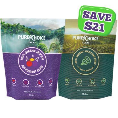 Organic Tropics & Raw Greens Micronutrient Powders