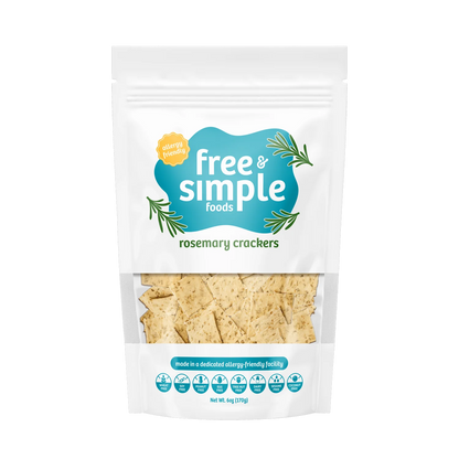 Free & Simple Foods Rosemary crackers - 6oz
