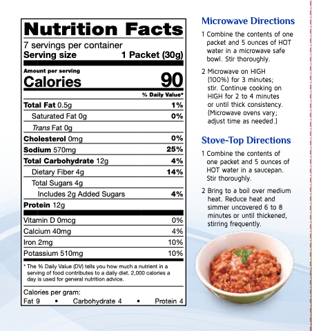 Sloppy Joe Vegetarian - Foods