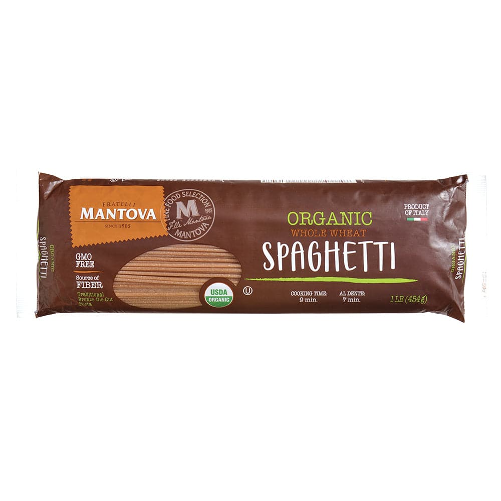 Spaghetti Whole Wheat Organic - 1 lb - Pasta & Noodles