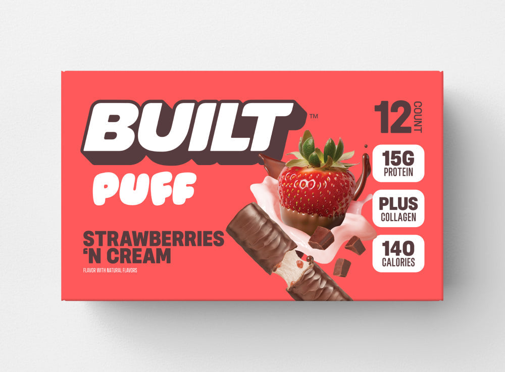 Strawberries ’N Cream Puff - Bar