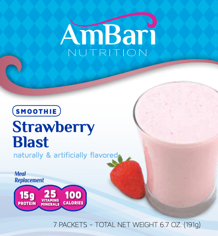 Strawberry Blast Smoothie - Shakes