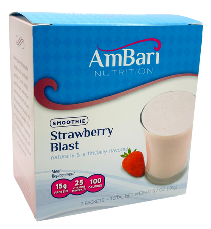 Strawberry Blast Smoothie - Shakes