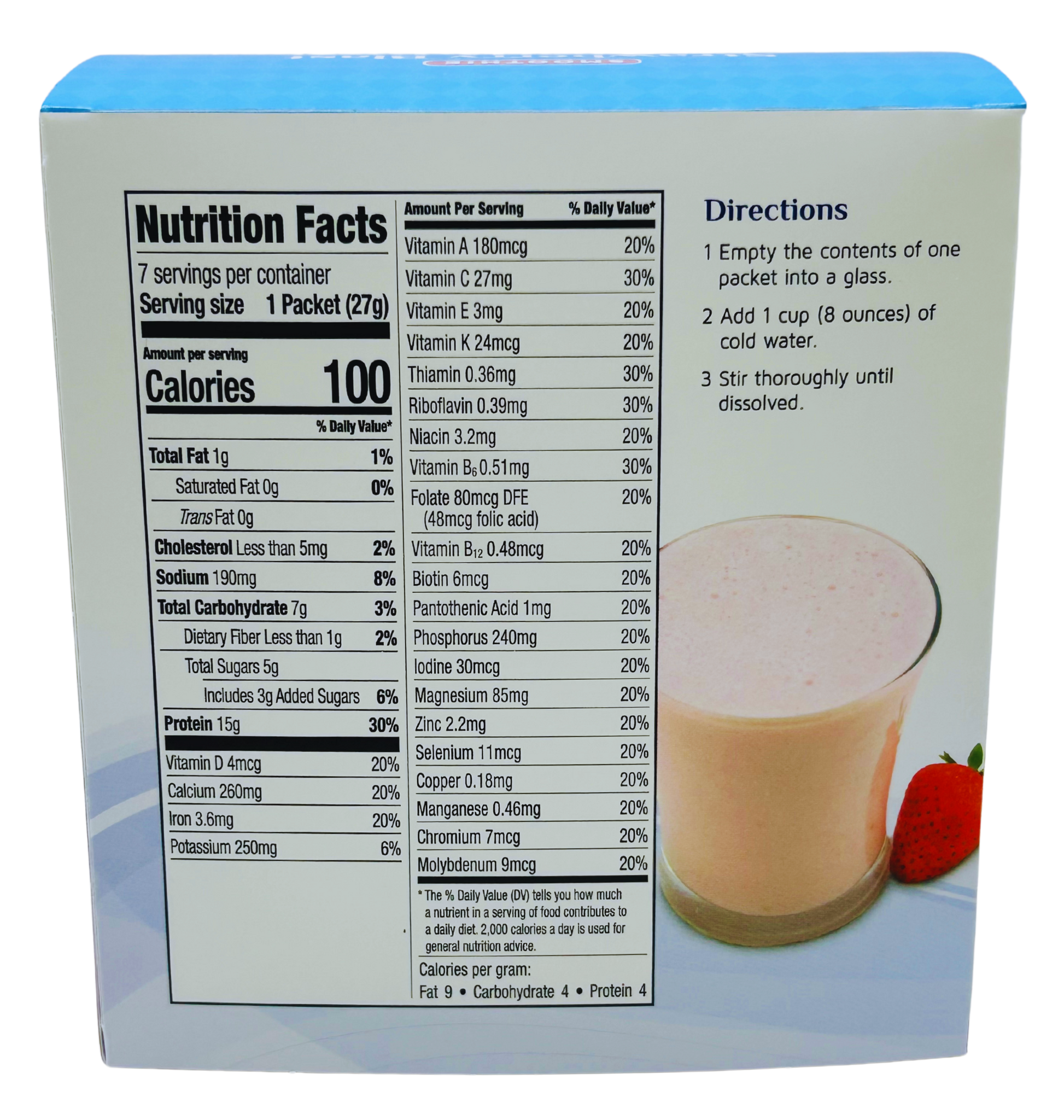 Strawberry Blast Smoothie - Shakes