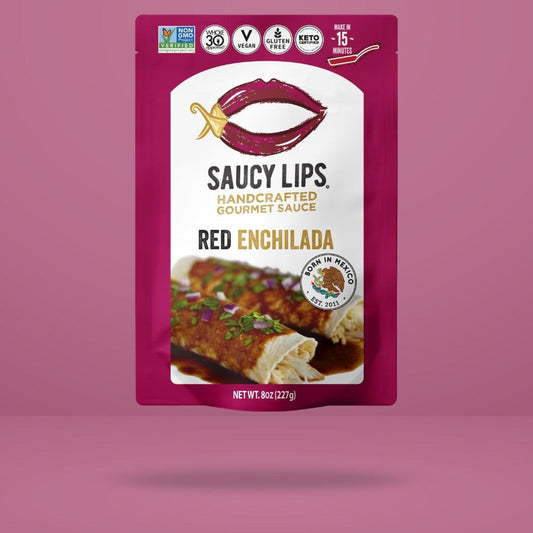 Saucy Lips Traditional Red Enchilada Sauce