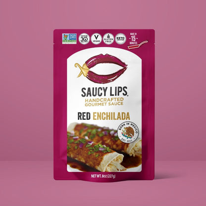 Saucy Lips Traditional Red Enchilada Sauce