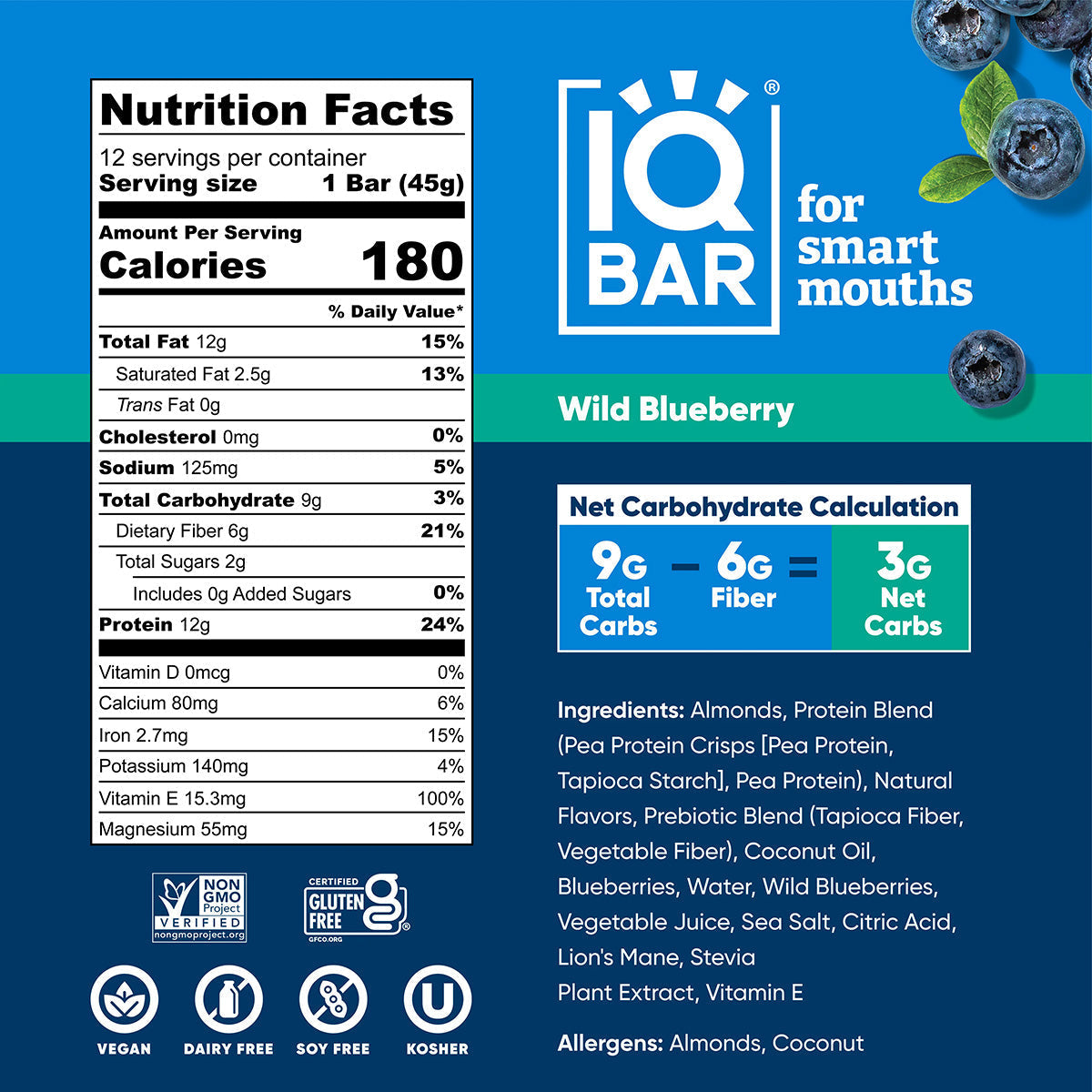 Wild Blueberry (12 Bars) - 12 Bars - Bars